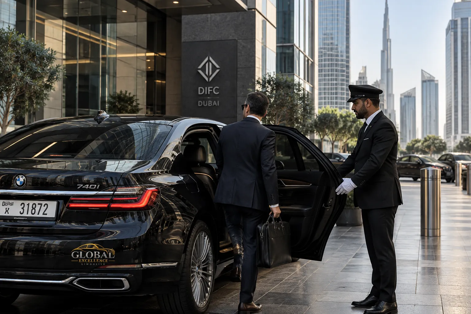 Corporate chauffeur service in Dubai