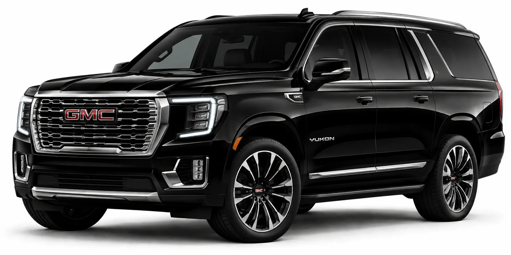 GMC Yukon with professional chauffeur