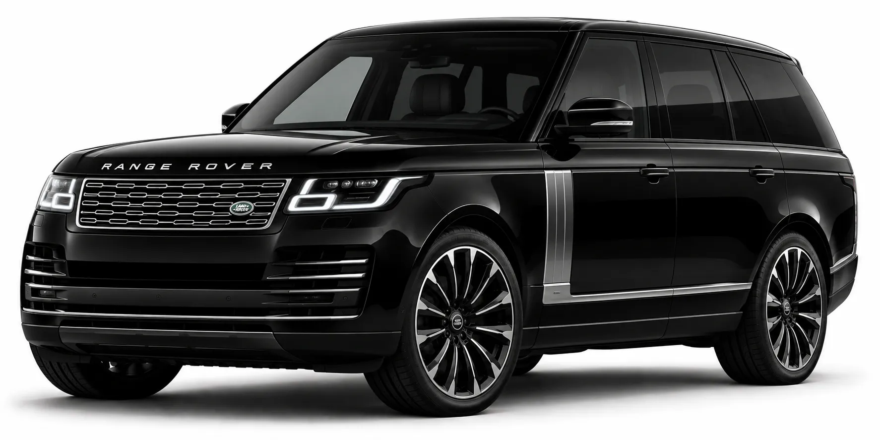 Range Rover with professional chauffeur