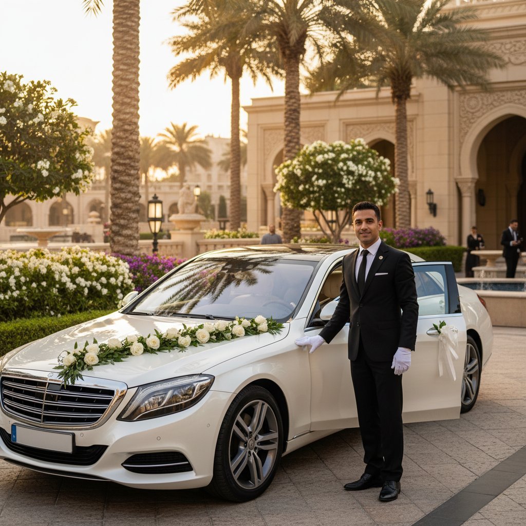 Hourly chauffeur service in Dubai